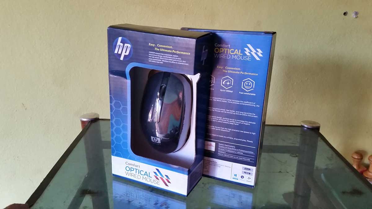 Souris favec fil usb grand modele