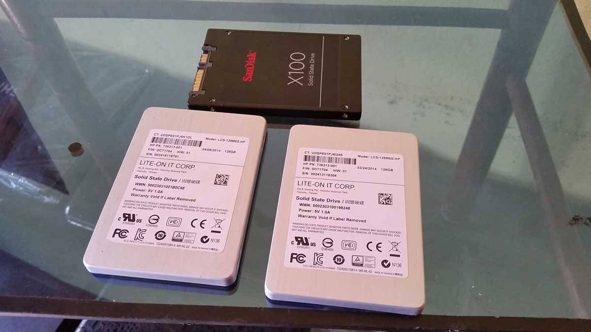 Disque dur  SSD SATA 128G0