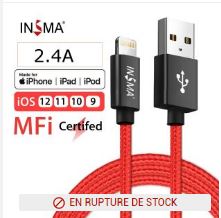 cable usb iphone