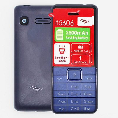 itel 5606 dual sim 2500mah