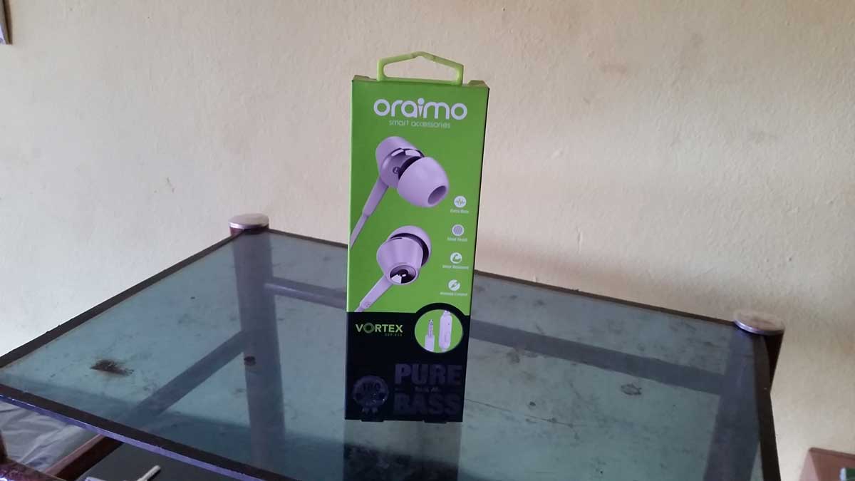 Ecouteurs Oraimo Pure Bass