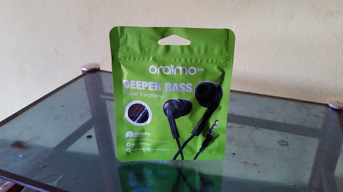 Eccouteurs Oraimo Deeper Bass